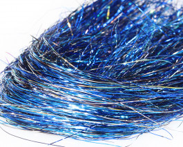 Fine 3D Tinsel Hair, Deep Blue UVR / 78
